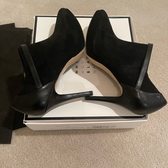 EUC WHBM Suede Ankle Boots - Picture 7 of 10